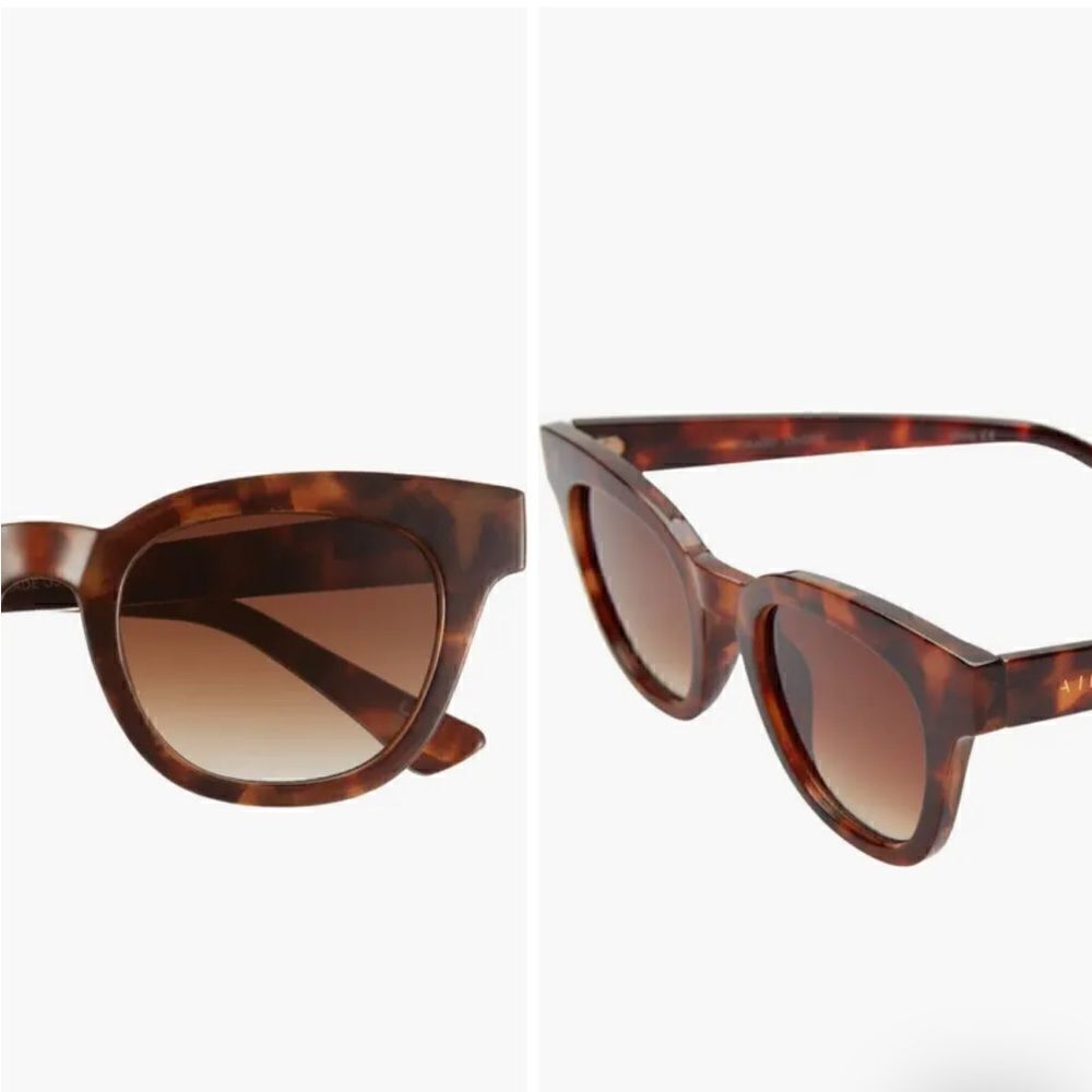 AIRE Tortoiseshell D-Frame 50mm Dorado D-Frame Sunglasses NWT
